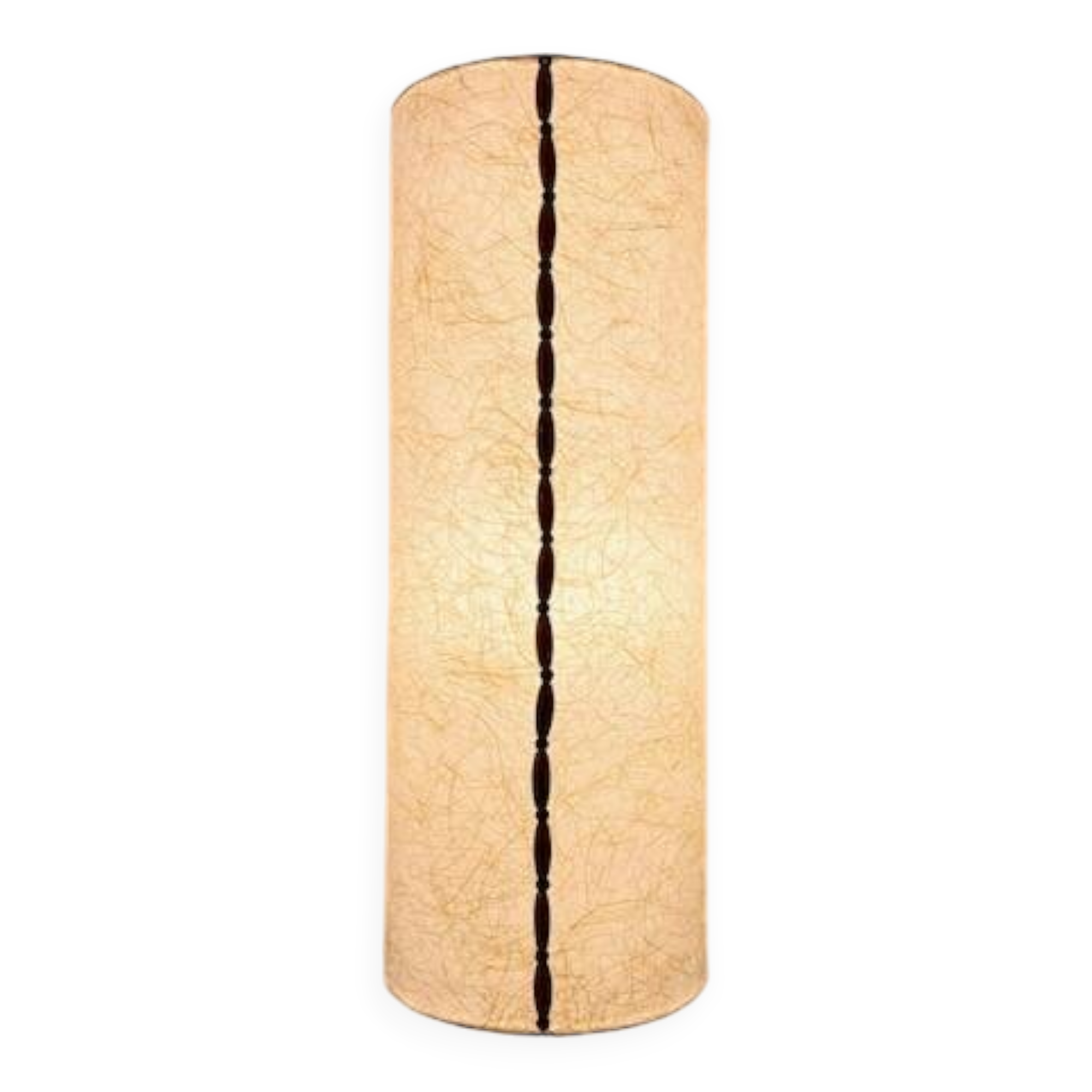 Long Japanese paper applique and bead cord.