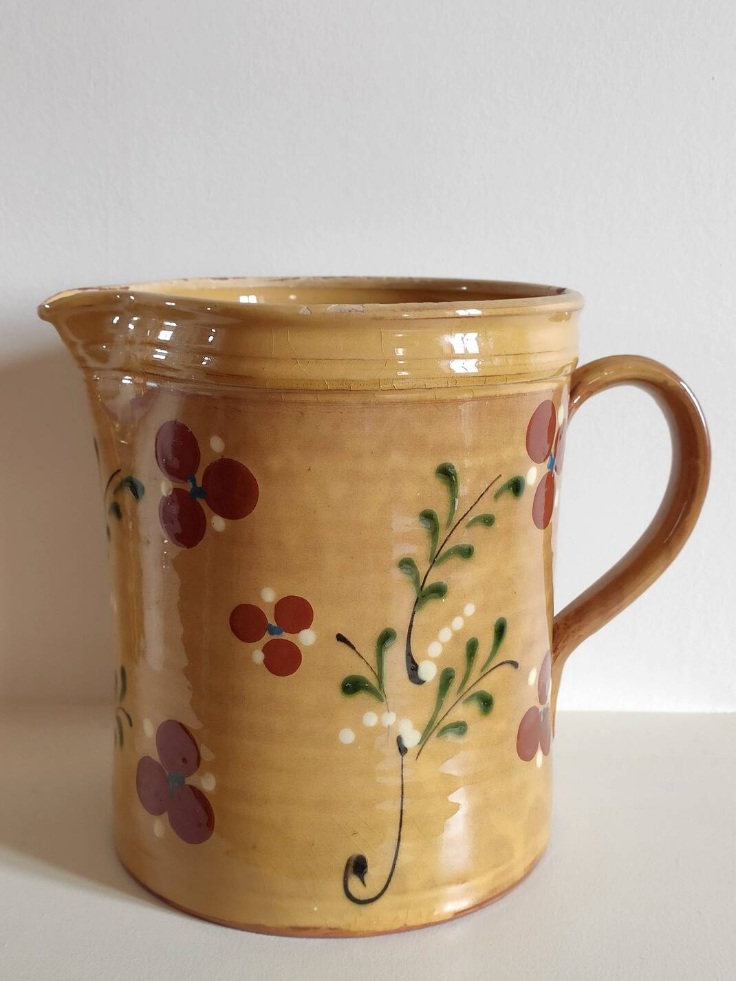 Large Soufflenheim jug