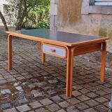 70s Scandinavian desk by Rud Thygesen and Johnny Sorensen for Magnus Olsen