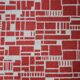 Interesting big abstract geometric modernist bouclé carpet / rug, around 1950s