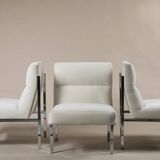 Three VINCO low chairs 1968
