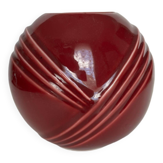 Ceramic ball vase