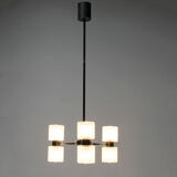 Six lights chandelier 'Zonnewende' by J.W. Bosman for Raak Amsterdam 1965