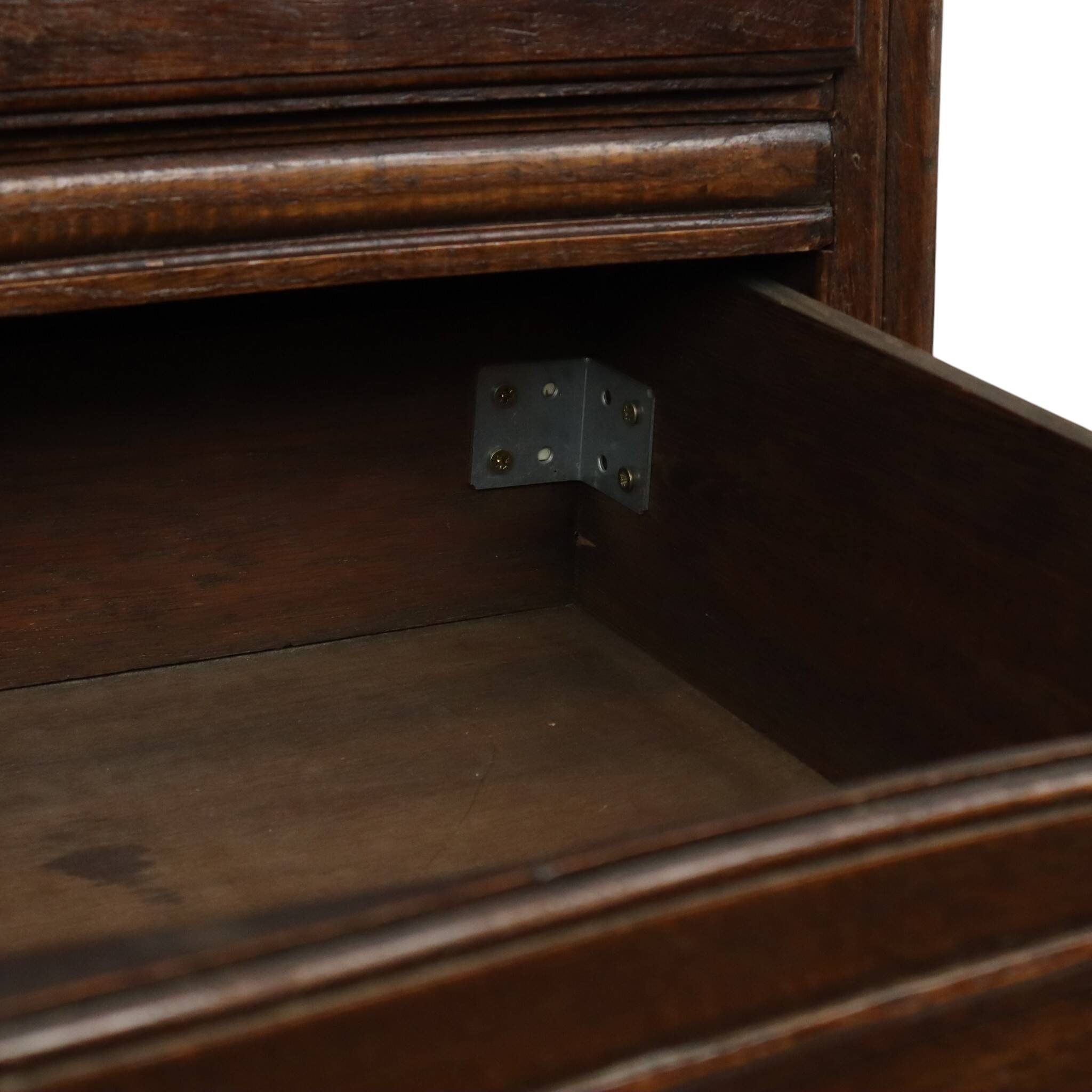 Commode en chêne massif antique France 19e siècle