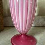 Vintage Murano "stripes" vase