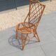 Vintage rattan chair – Louis Sognot style