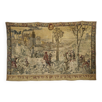 Medieval Hunts of Maximilian wool Jacquard tapestry gobelin Brussels