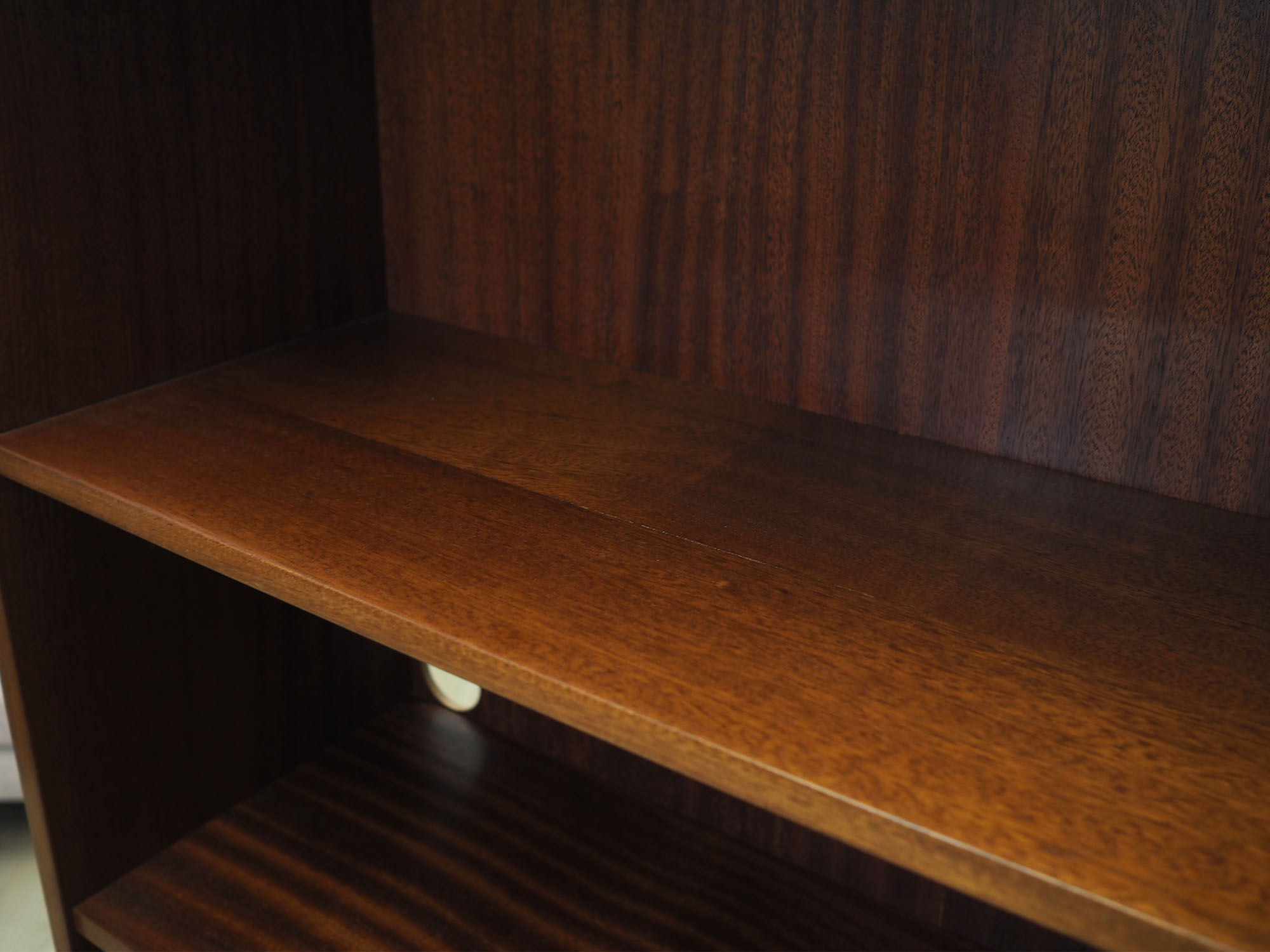 Mahogany bookcase, Danish design, 1960s, production: Denmark