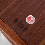 Midcentury Danish serving trolley in teak by Henning Korch for Silkeborg 1960s