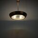 Lustre ovni en cuivre Bauhaus par Josef Hurka, années 1930