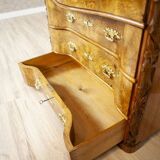 Antique Louis Philippe Vanity Table in Walnut, 1890s