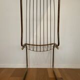 Gilded metal chairs