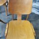 Set of 6 stackable Scandinavian chairs