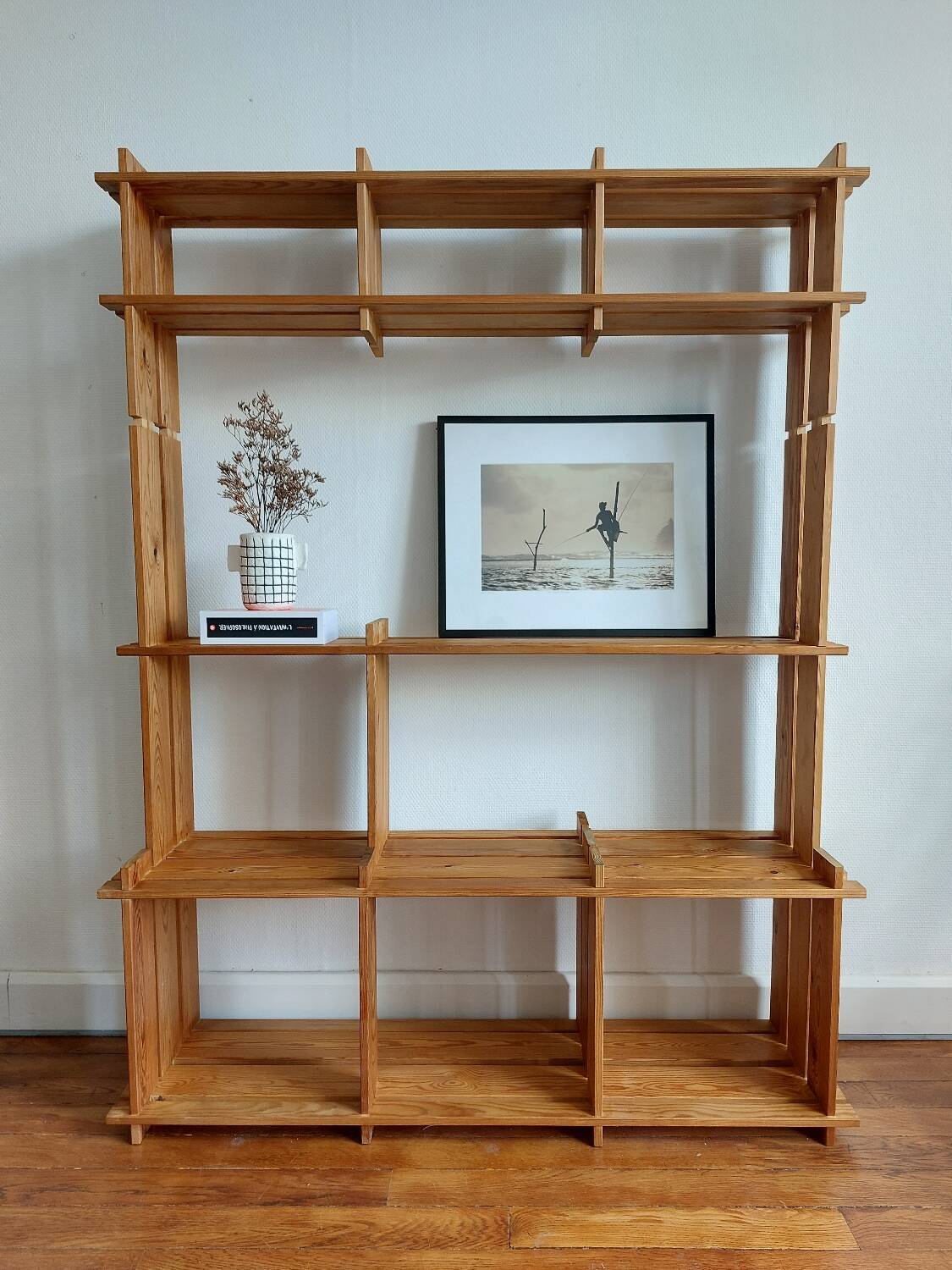 70s modular bookcase
