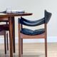 Extendable dining room table and chairs (by Kristian Solmer Vedel)