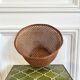 Cache pot corbeille cannage osier