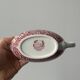 Porcelain gravy boat 'The constable series Bicentennial' pink