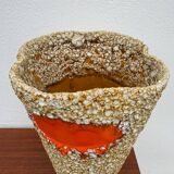 Large ceramic vase from Vallauris, 1970s