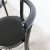 Pair of Baumann high stools, Dialog model, 79 cm