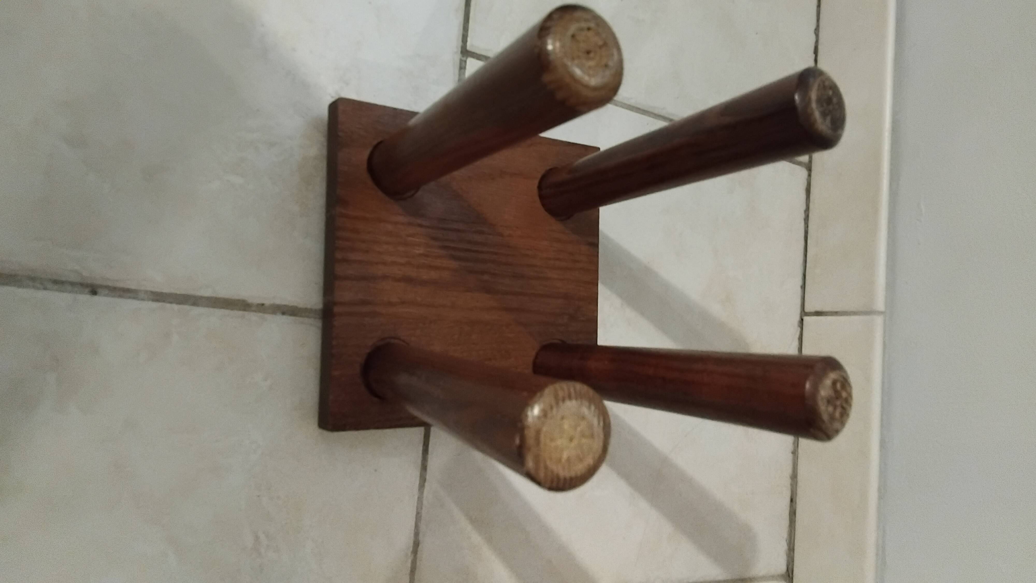 Small vintage Scandinavian stool