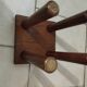 Small vintage Scandinavian stool