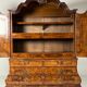 Dutch burr walnut cabinet ca. 1740