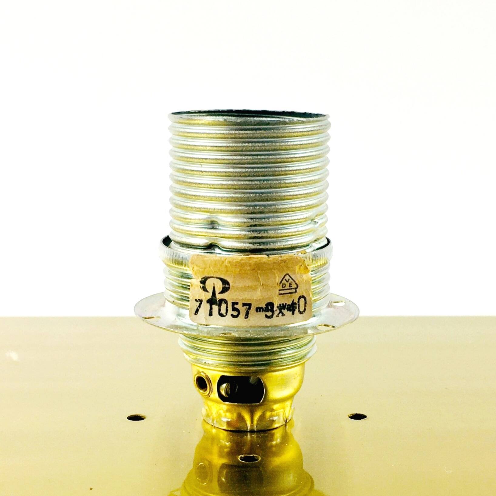 Large Crystal Glass & Brass Wall Lights - Peill & Putzler, Germany, 1970s