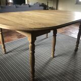 Lebas solid oak dining table