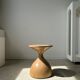 Solid wood sofa end