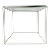 Max Sauze isocele side table , 1970s