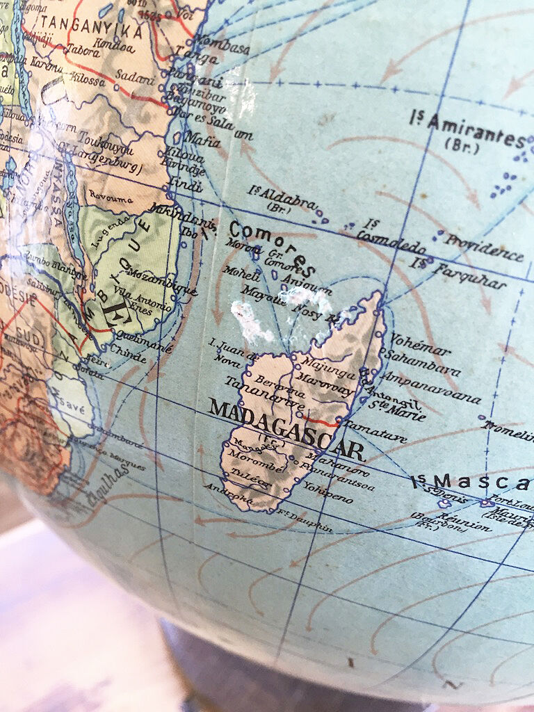 Vintage Globe "Mercator"