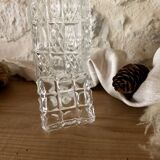 Large ornate glass carafe