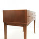 British vintage walnut mid century dressing table
