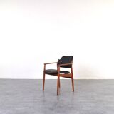 Mid-Century Danish Teak Chairs Model 62a by Arne Vodder for Sibast, 1960s.