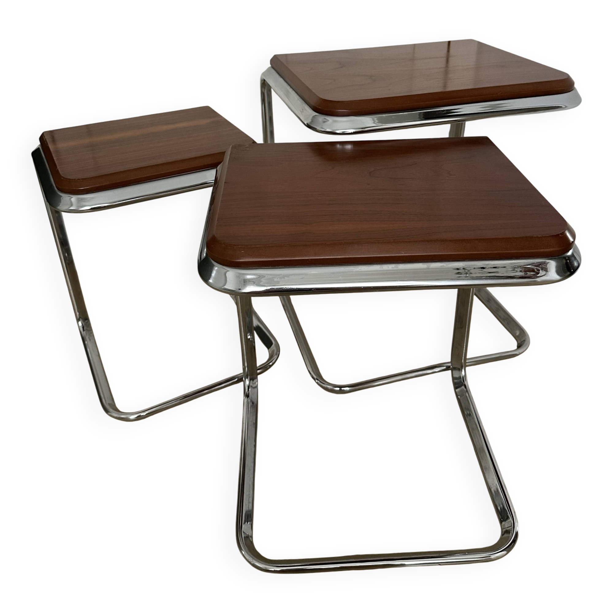 Set of 3 Vintage Nesting Tables