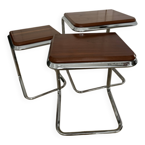 3 tables gigognes vintage