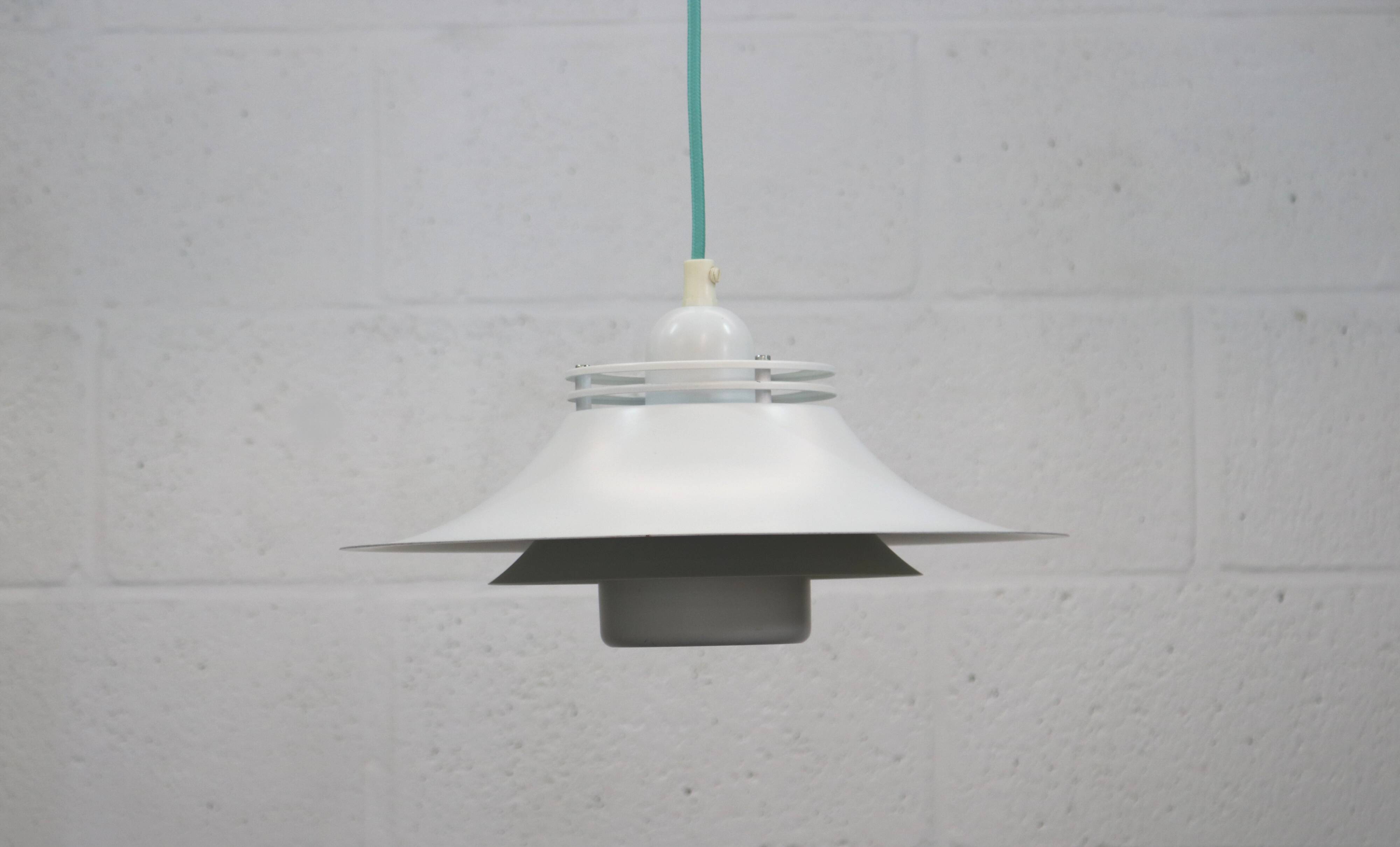 White Danish ceiling lamp *** Danish design *** Form Light *** model 52401
