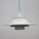White Danish ceiling lamp *** Danish design *** Form Light *** model 52401