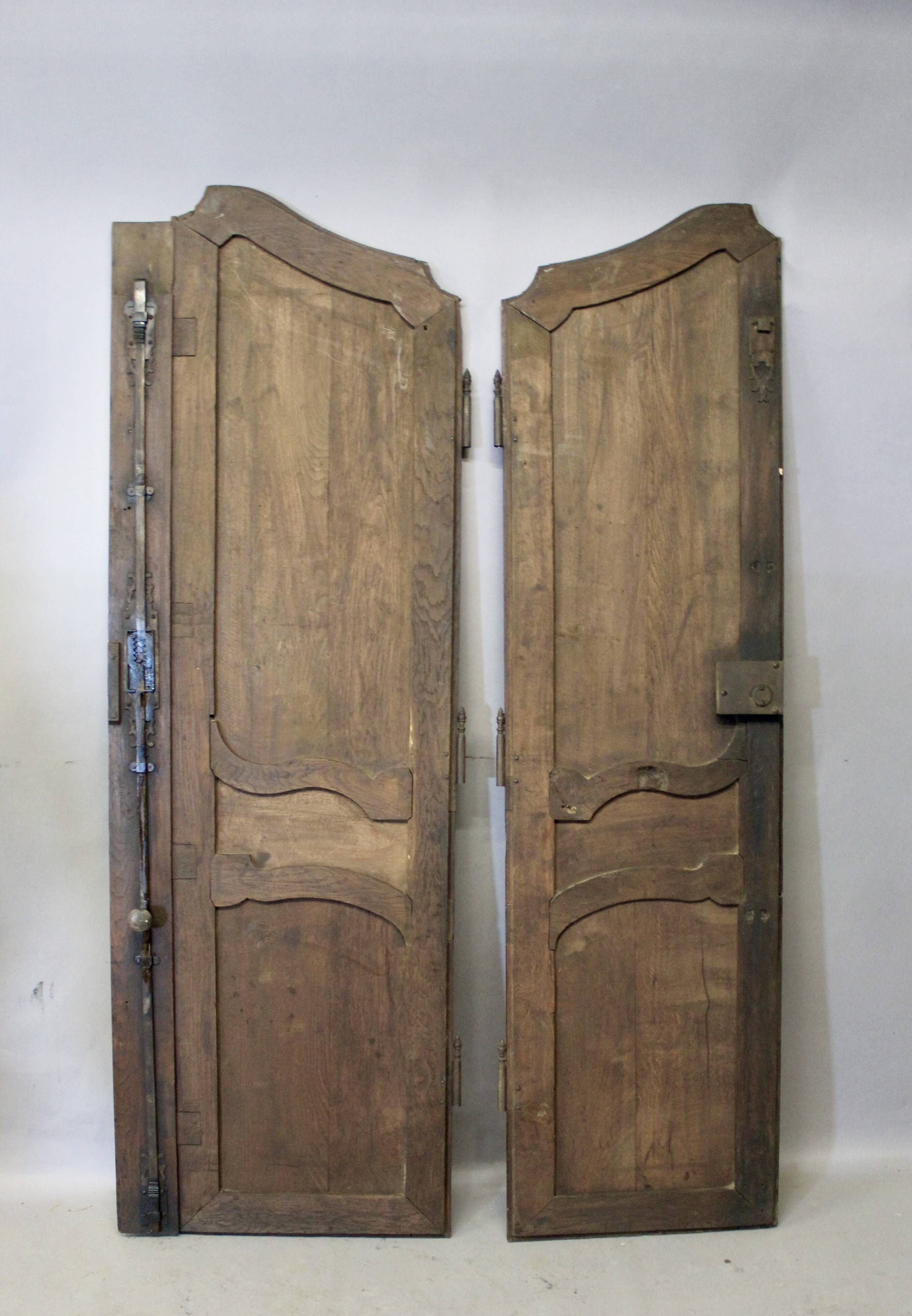 Pair of richly carved Louis XV doors