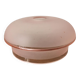 Opaque pink glass globe