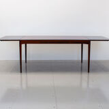 Danish Rosewood Extending Dining Table by Hornslet, 1960s