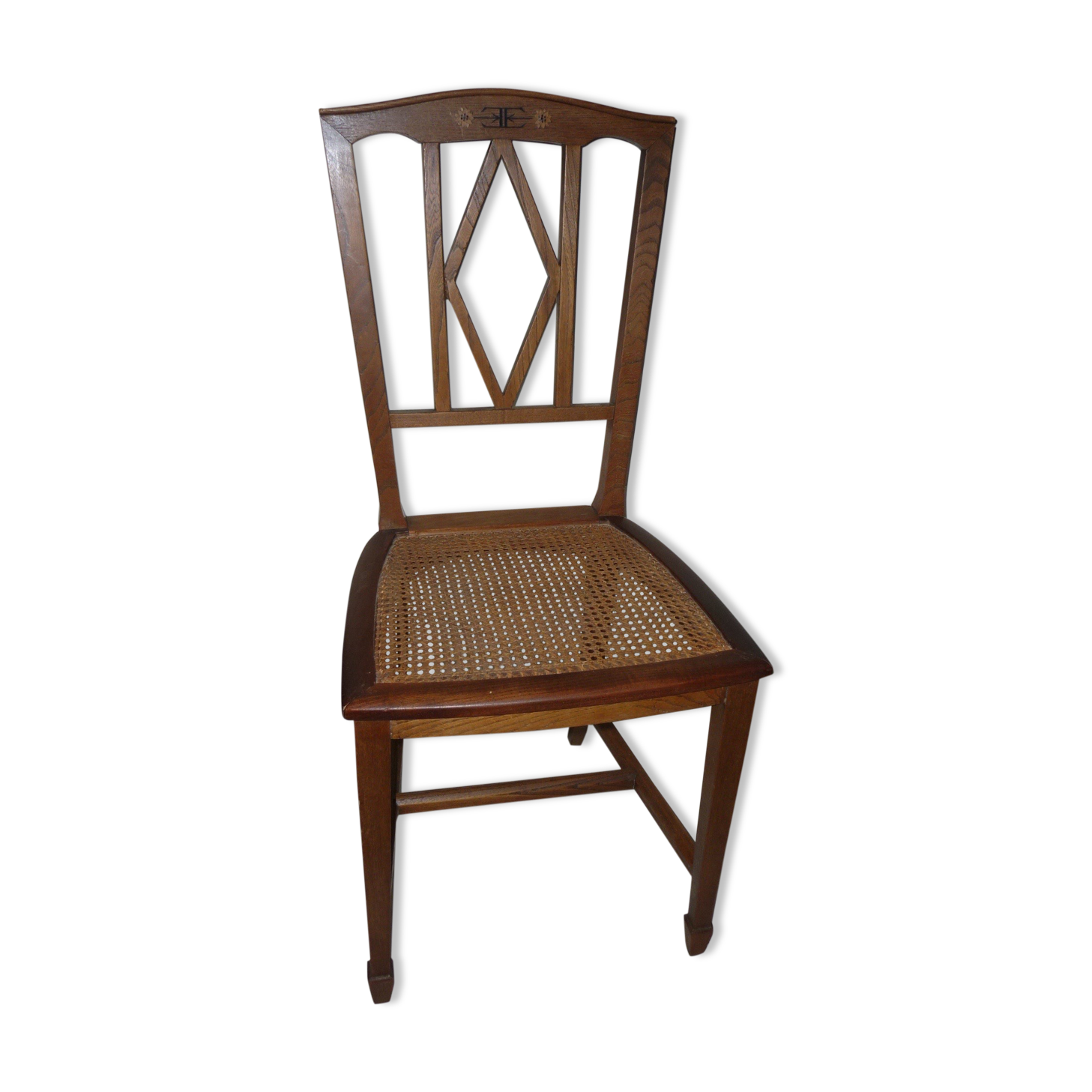 Set chair with small marquetry