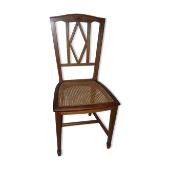 Set chair with small marquetry