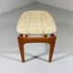 Model of vintage teak stool 49 by Erik Buch for O.D.Mobler A-S, Denmark