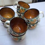 8 BOCH coffee cups
