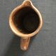 Set of 2 enamelled stoneware jugs