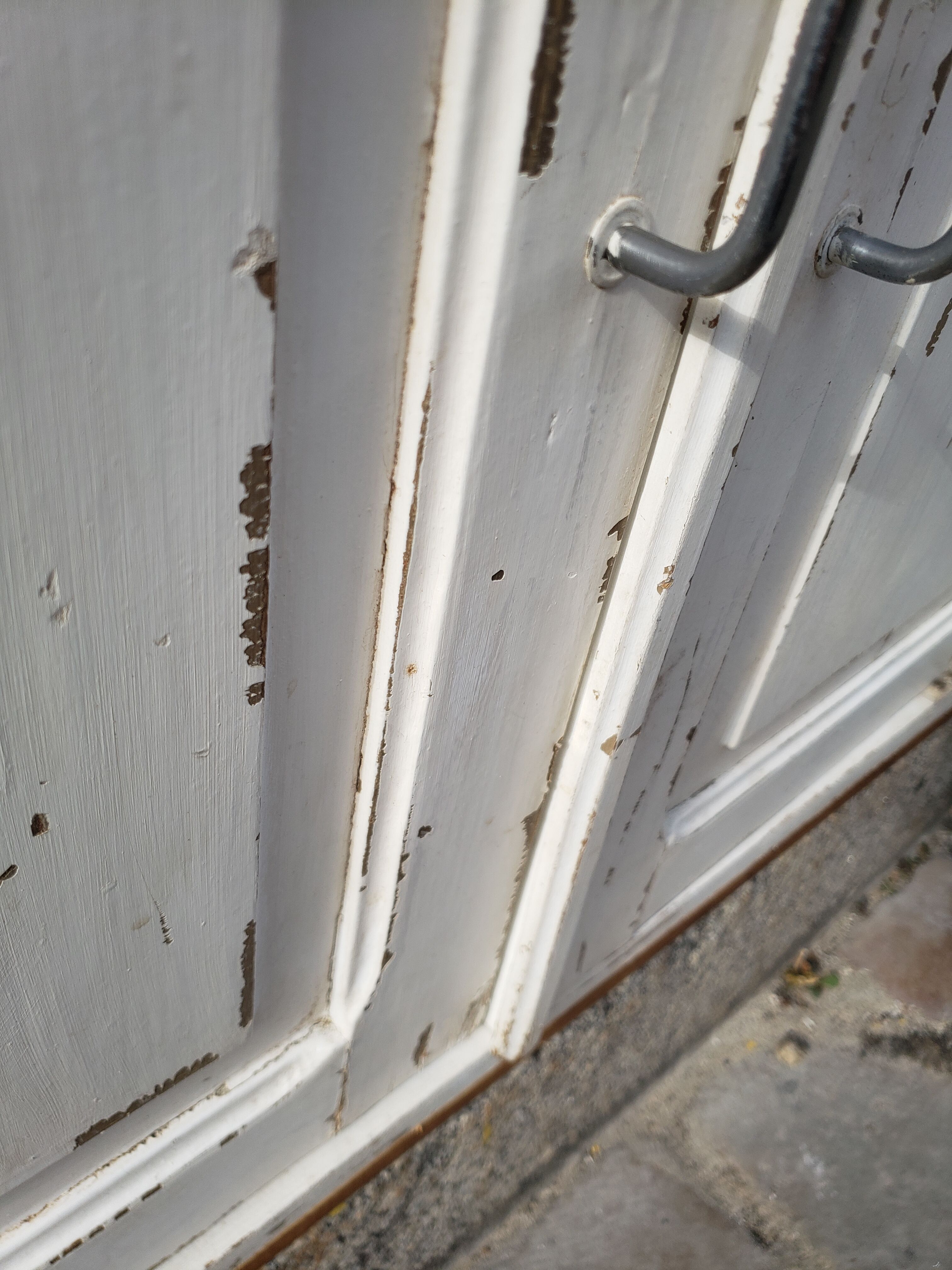 Parisian buffet off-white patina