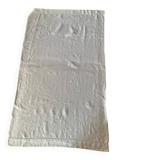 Monogrammed damask table runner