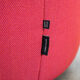 Red Pumpkin chair and ottoman by Pierre Paulin for Ligne Roset
