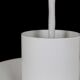 Jeka "Verona" multilayer pendant lamp / Danish modern design / Kurt Wiborg / 1980s